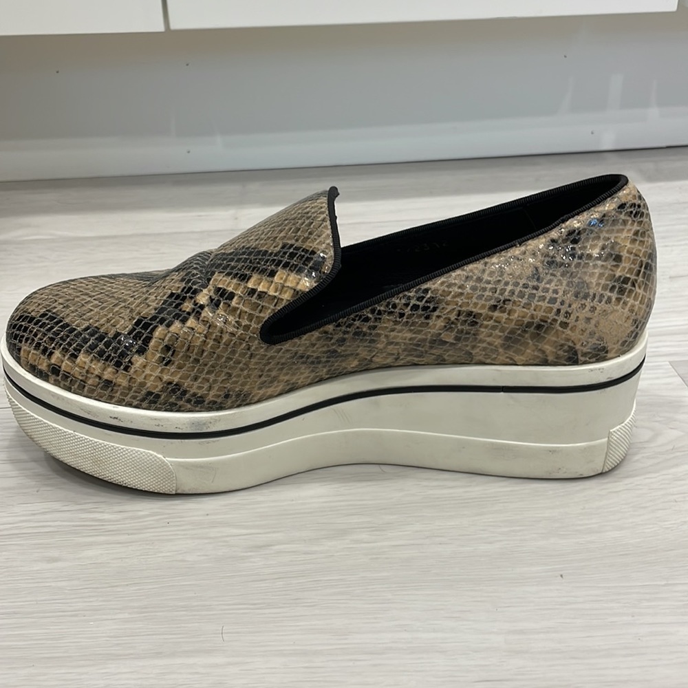 Stella McCartney Binx Python/Snakeskin Print Platform Shoes - Picture 9 of 16